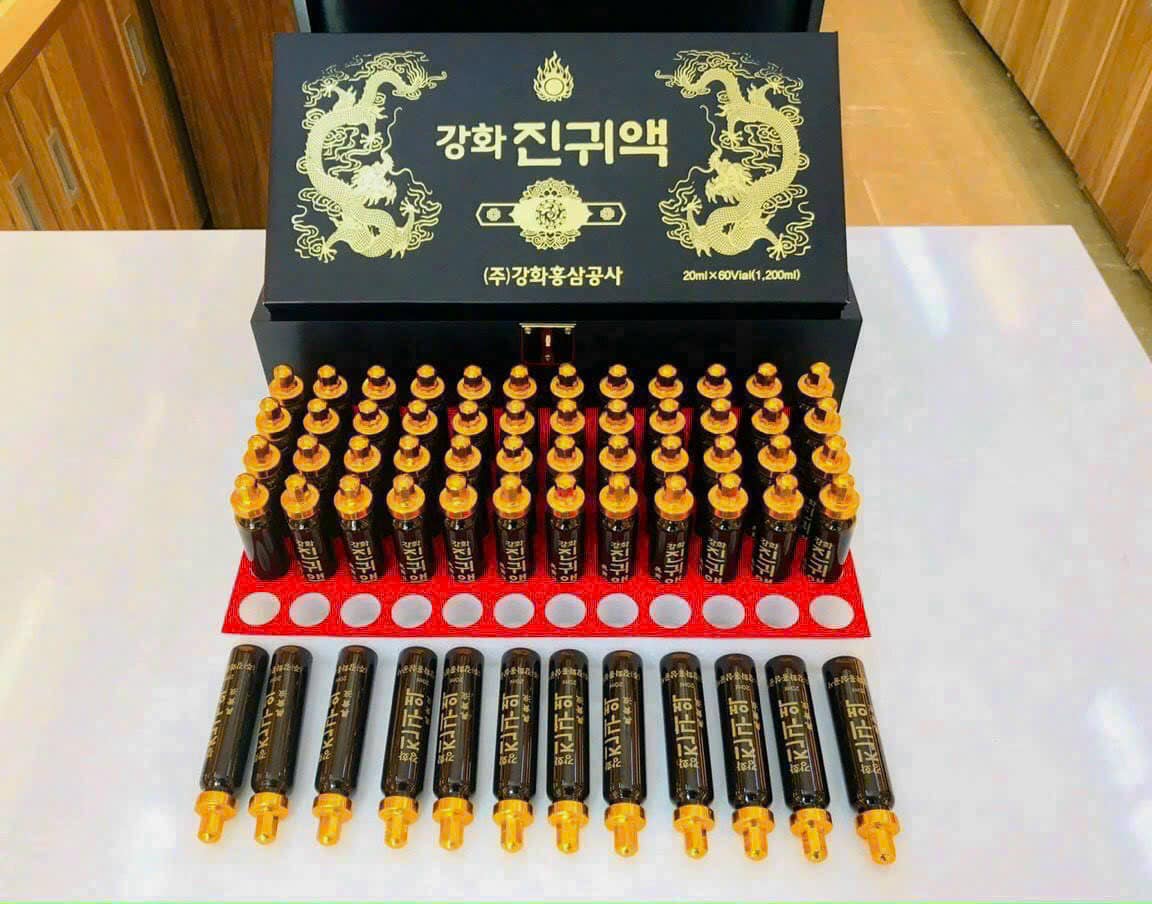 Công dụng Đông Trùng Hạ Thảo 60 Ống Hộp gỗ Hàn Quốc - Đông Trùng Hạ Thảo tinh chất tác dụng nhanh