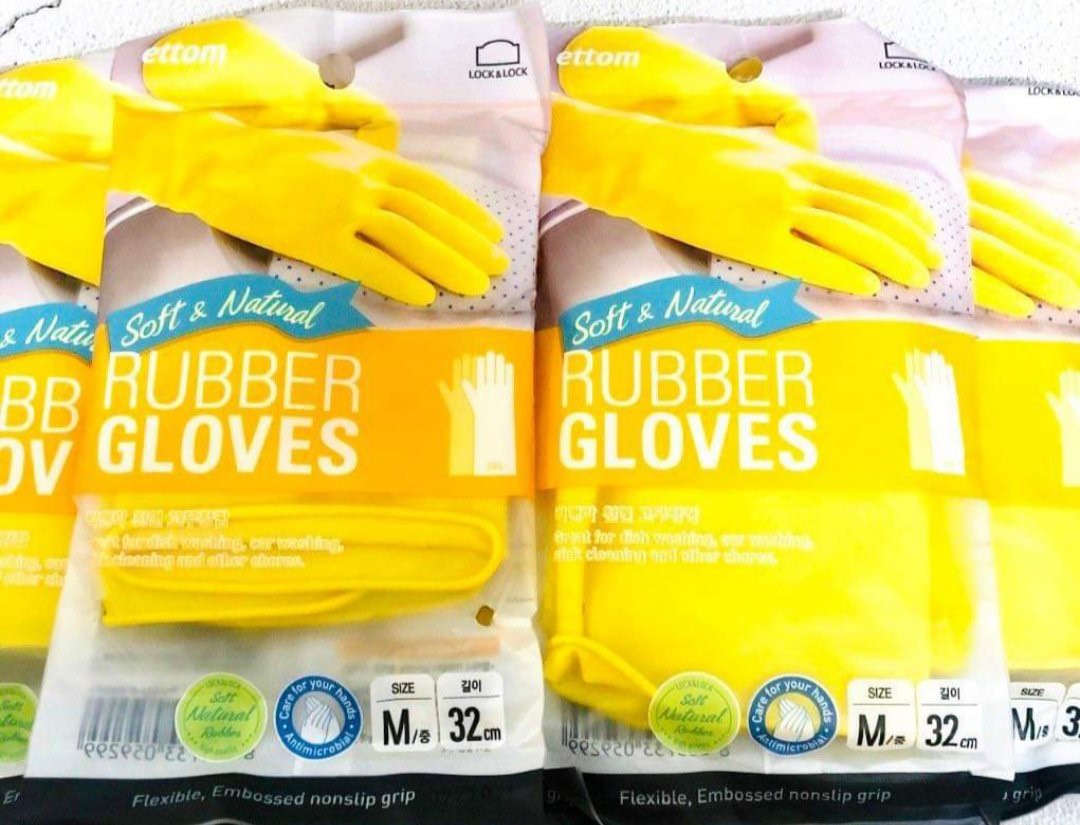 Găng tay cao su tự nhiên Lock&Lock ETM803 - size M