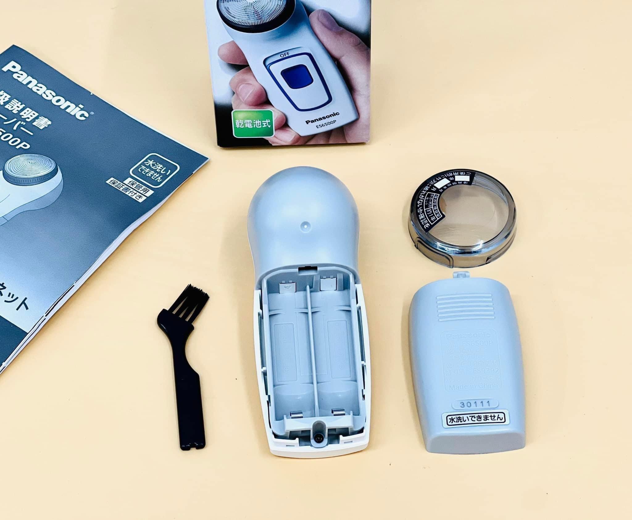 Máy cạo râu Panasonic ES6500 - SAC PIN AA