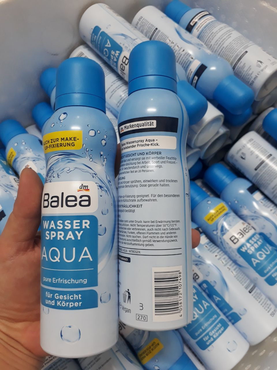 Xịt khoáng Balea Đức 150ml