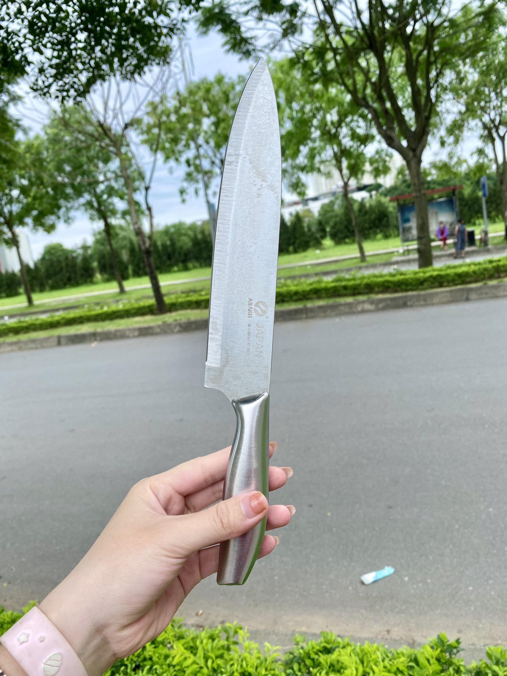 Bộ dao Nhật Bản 6 món kèm khay đựng- Thương hiệu Seki nổi tiếng