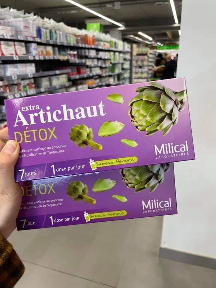 Thải Độc Gan Chiết Xuất Hoa Atiso Extra Artichaut Detox (7 ngày) - Pháp