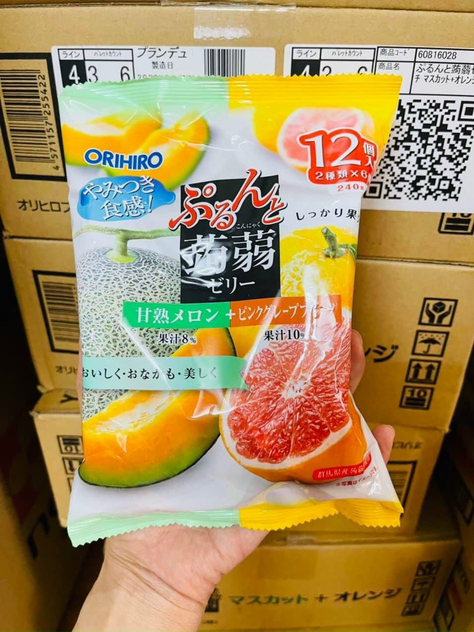 THẠCH ORIHIRO Nhật Bản cho bé Gói 12 cái