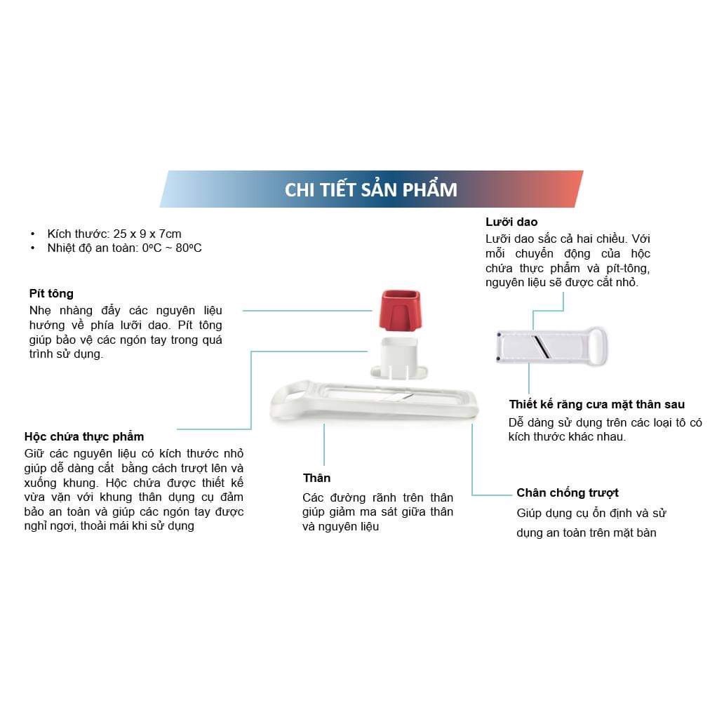 Dụng cụ bào hành, tỏi Tupperware