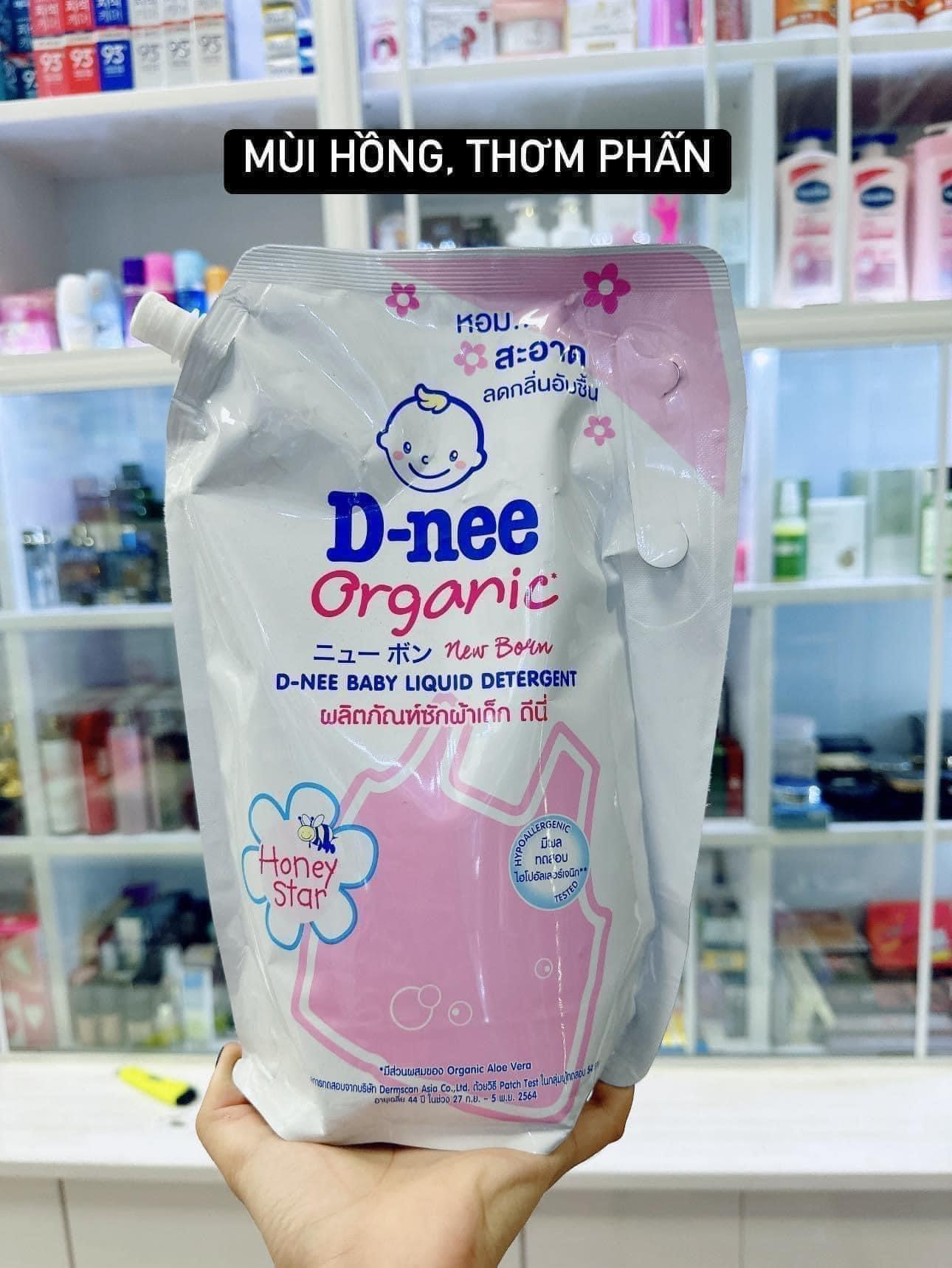 Nước giặt Dnee Thái lan nội địa chính hãng túi 1400ml