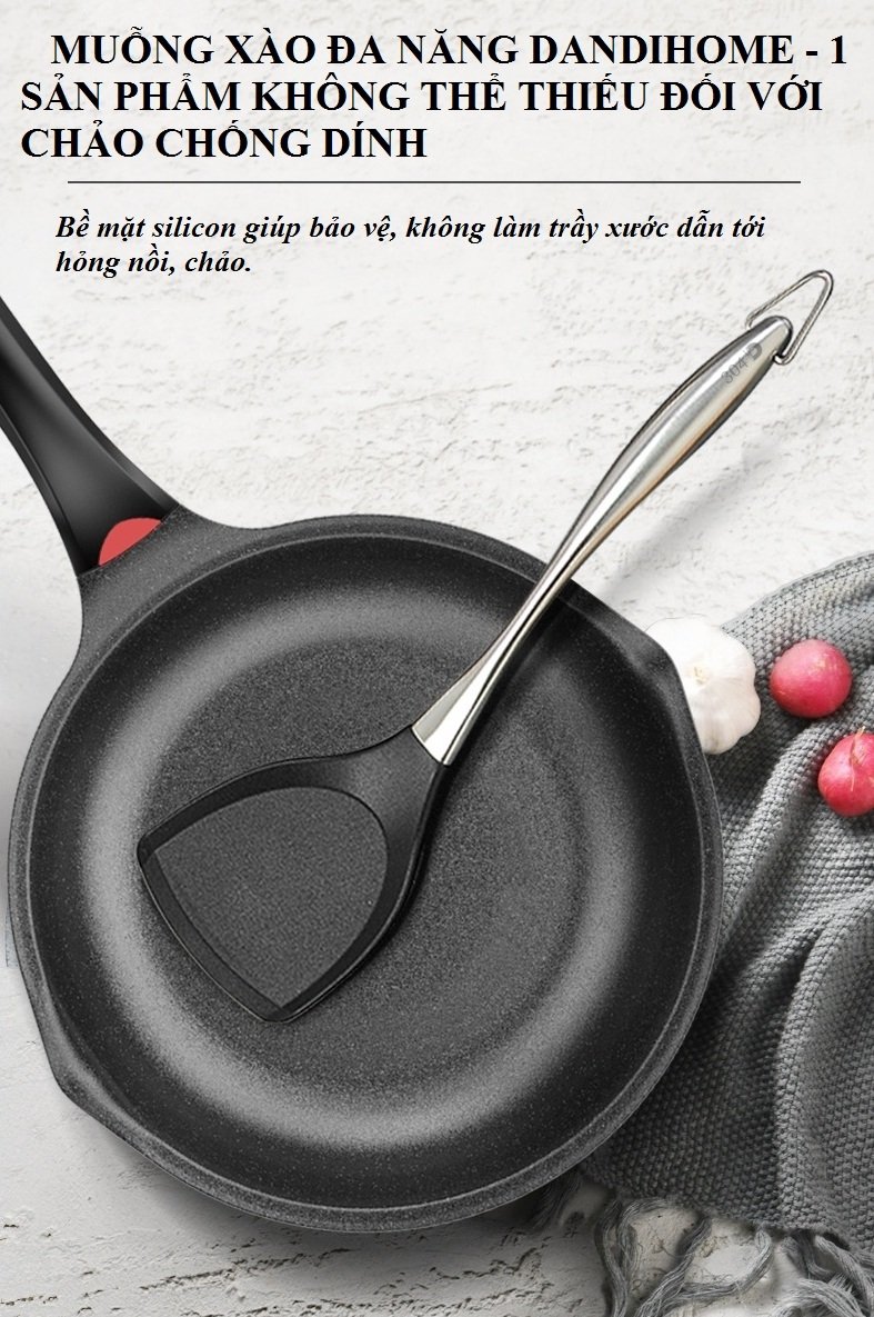 Muỗng silicon Dandihome 34x10cm