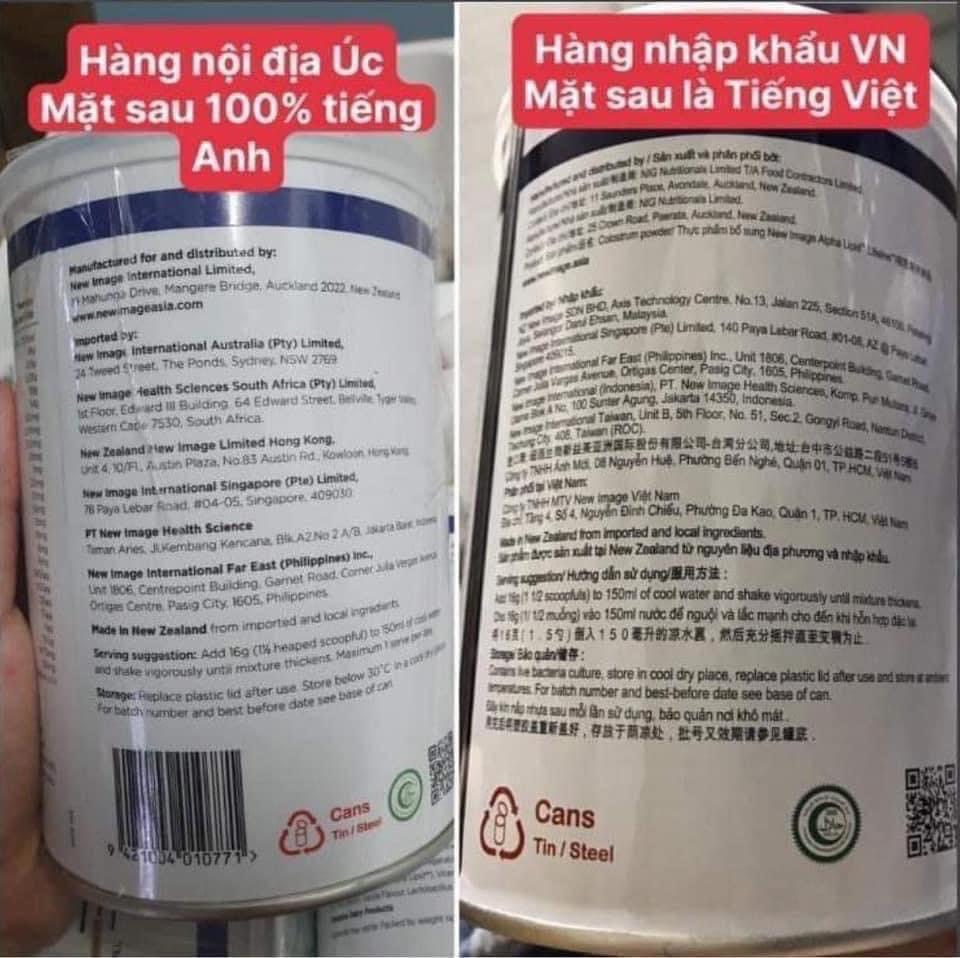 Sữa Non Alphalipid Hàng Nội Địa Newzeland