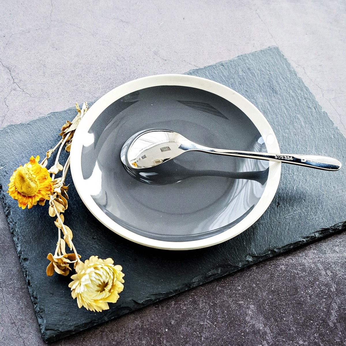 Sét 6 thìa inox 18 x 4 cm Dandihome