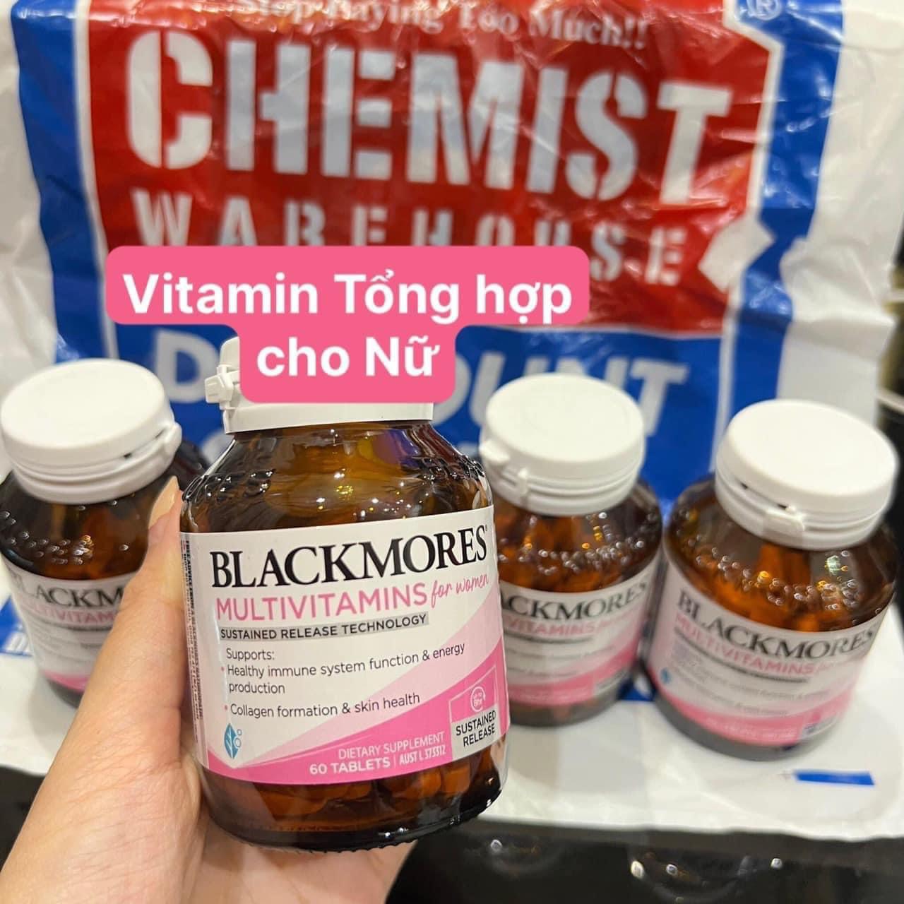 Vitamin tổng hợp cho nam và nữ Blackmores Multivitamin