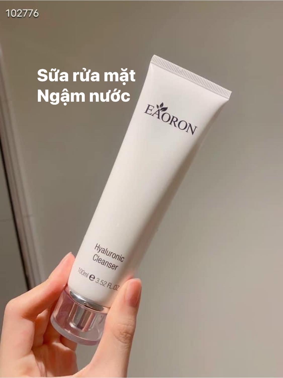 Sữa rửa mặt cấp ẩm ngậm nước Eaoron 100ml của Úc
