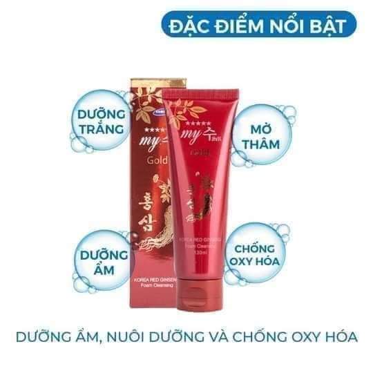 Sữa rửa mặt sâm đỏ Hàn Quốc
