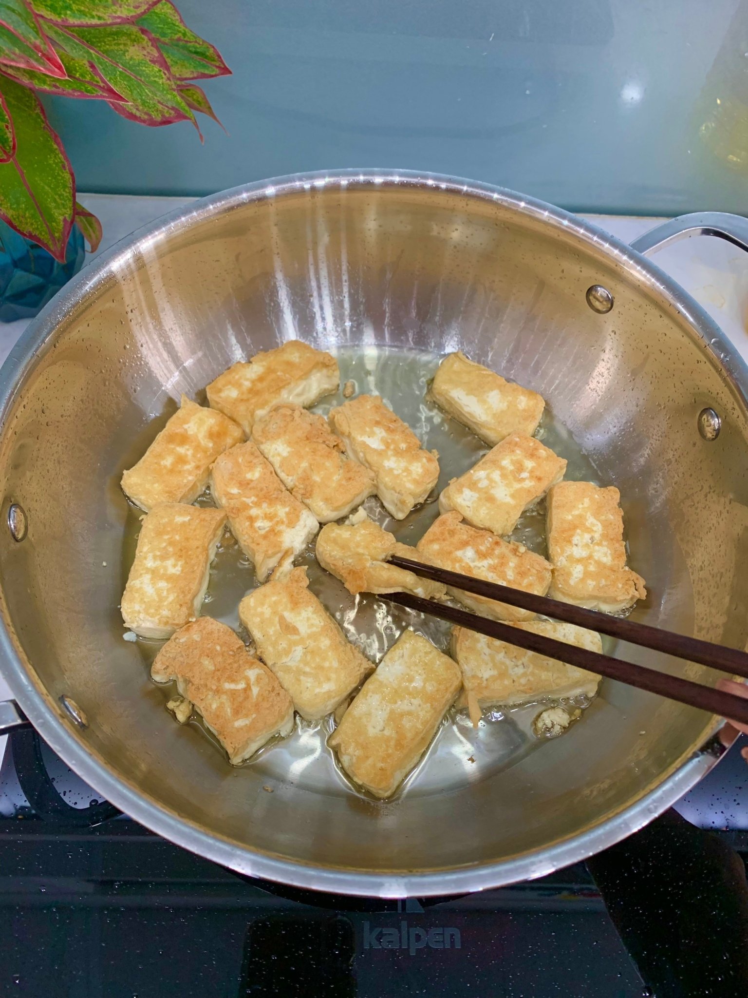 Chảo lẩu Inox 304 đúc liền khối Kalpen size 28cm