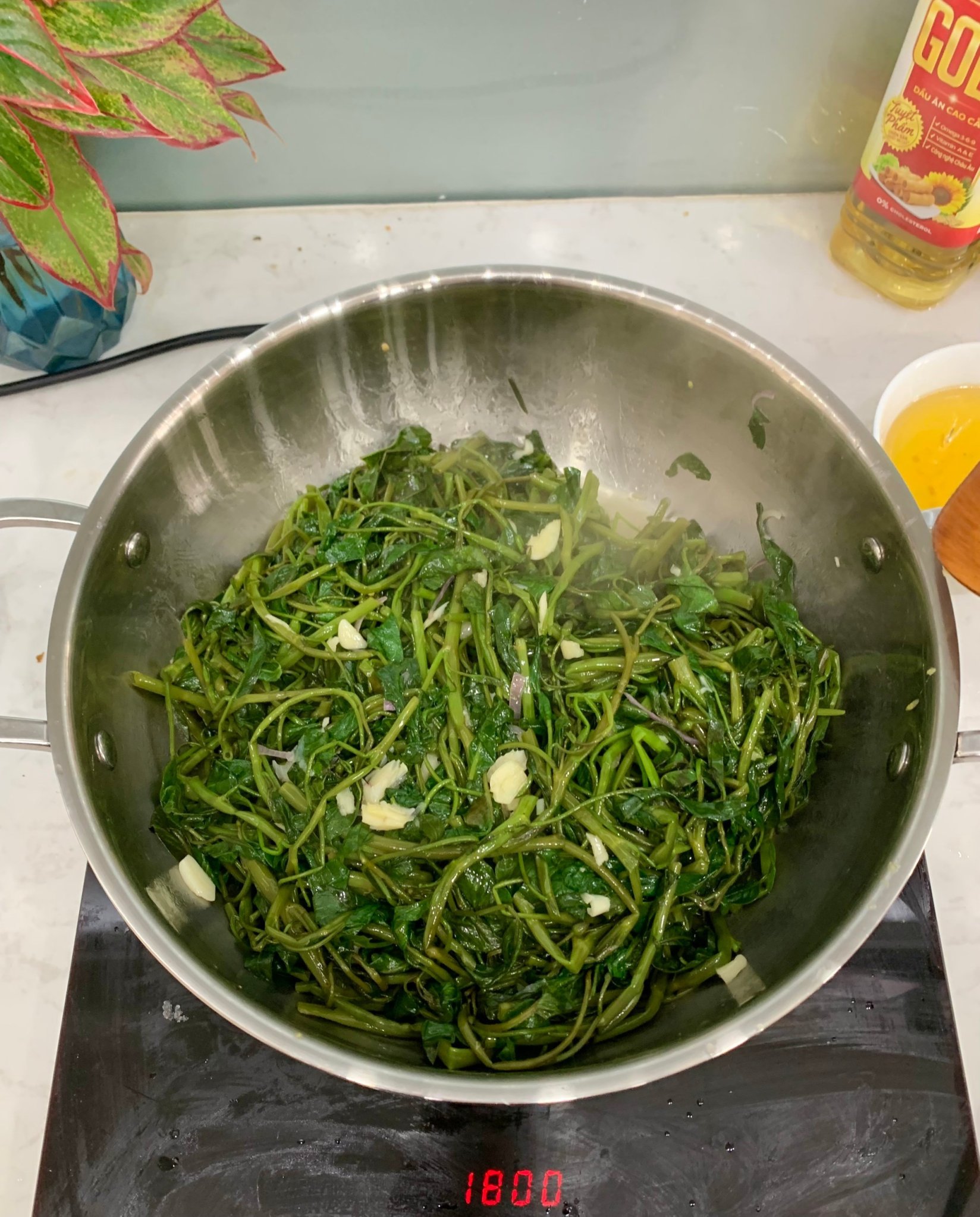 Chảo lẩu Inox 304 đúc liền khối Kalpen size 28cm