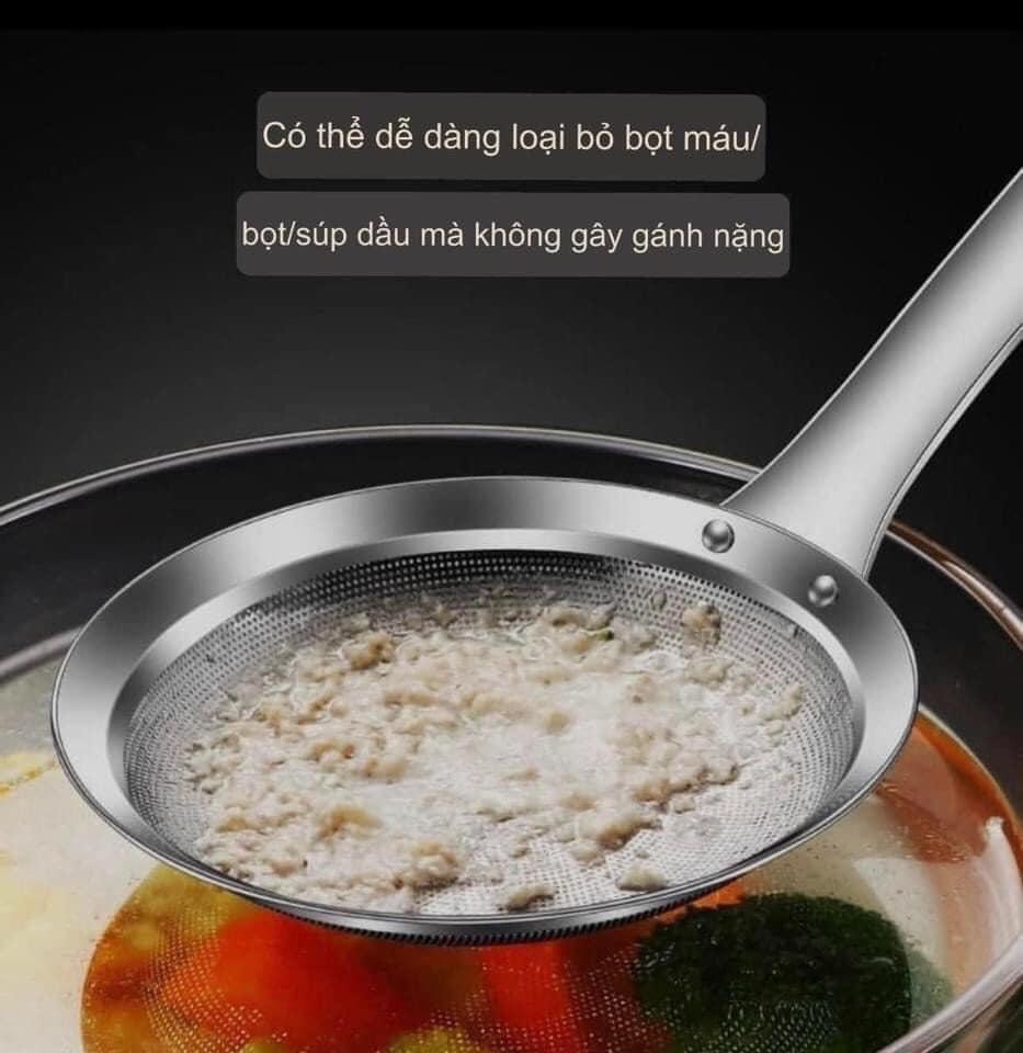 Muôi lọc rây lỗ inox 304