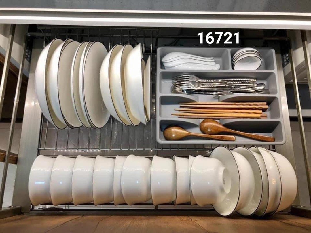 Khay đựng dao dĩa tủ bếp chính hãng IKEA 31x26x4cm