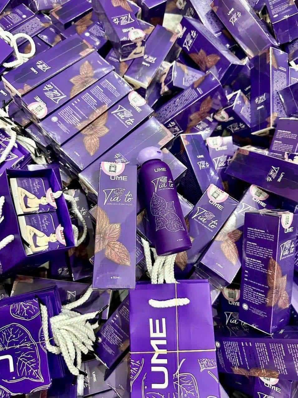 Dung Dịch Vệ Sinh Tía Tô UME 150ml