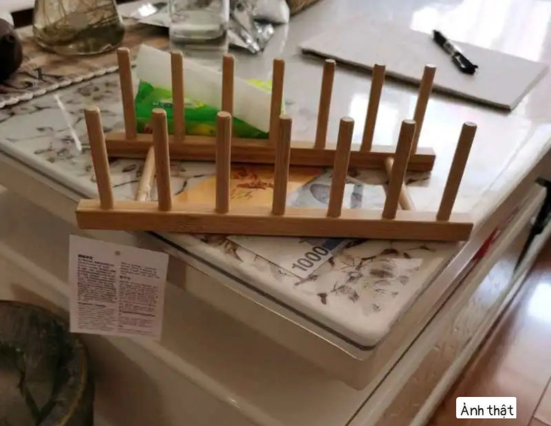GIÁ ĐỂ ĐĨA OSTBIT – HÀNG IKEA CHÍNH HÃNG
