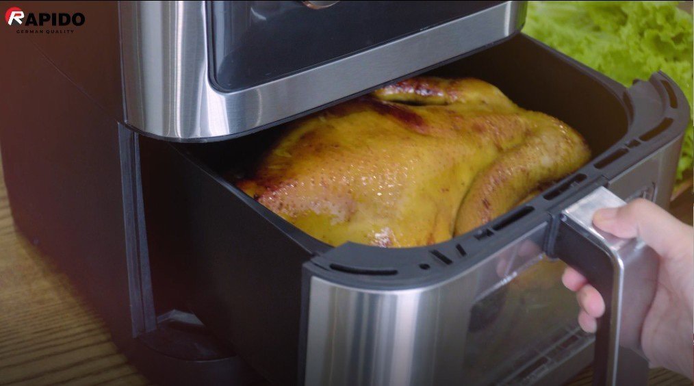 NỒI CHIÊN KHÔNG DẦU RAPIDO 8 LIT