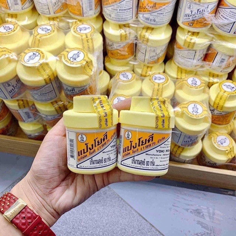 Phấn thảo mộc khử mùi hôi chân Thái Lan