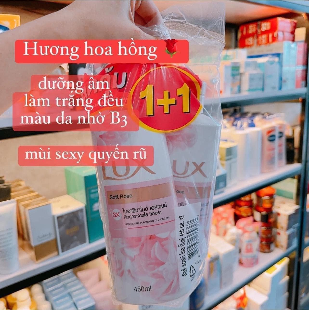 Cặp 2 chai Sữa tắm Lux Botanicals hương nước hoa Thái Lan