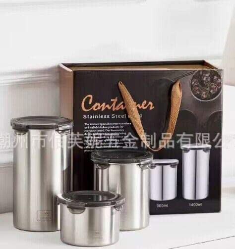 Set 3 hộp inox (1400ml + 900ml + 400ml)