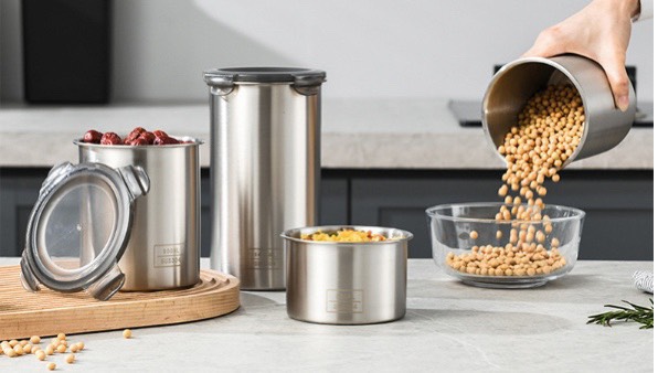 Set 3 hộp inox (1400ml + 900ml + 400ml)