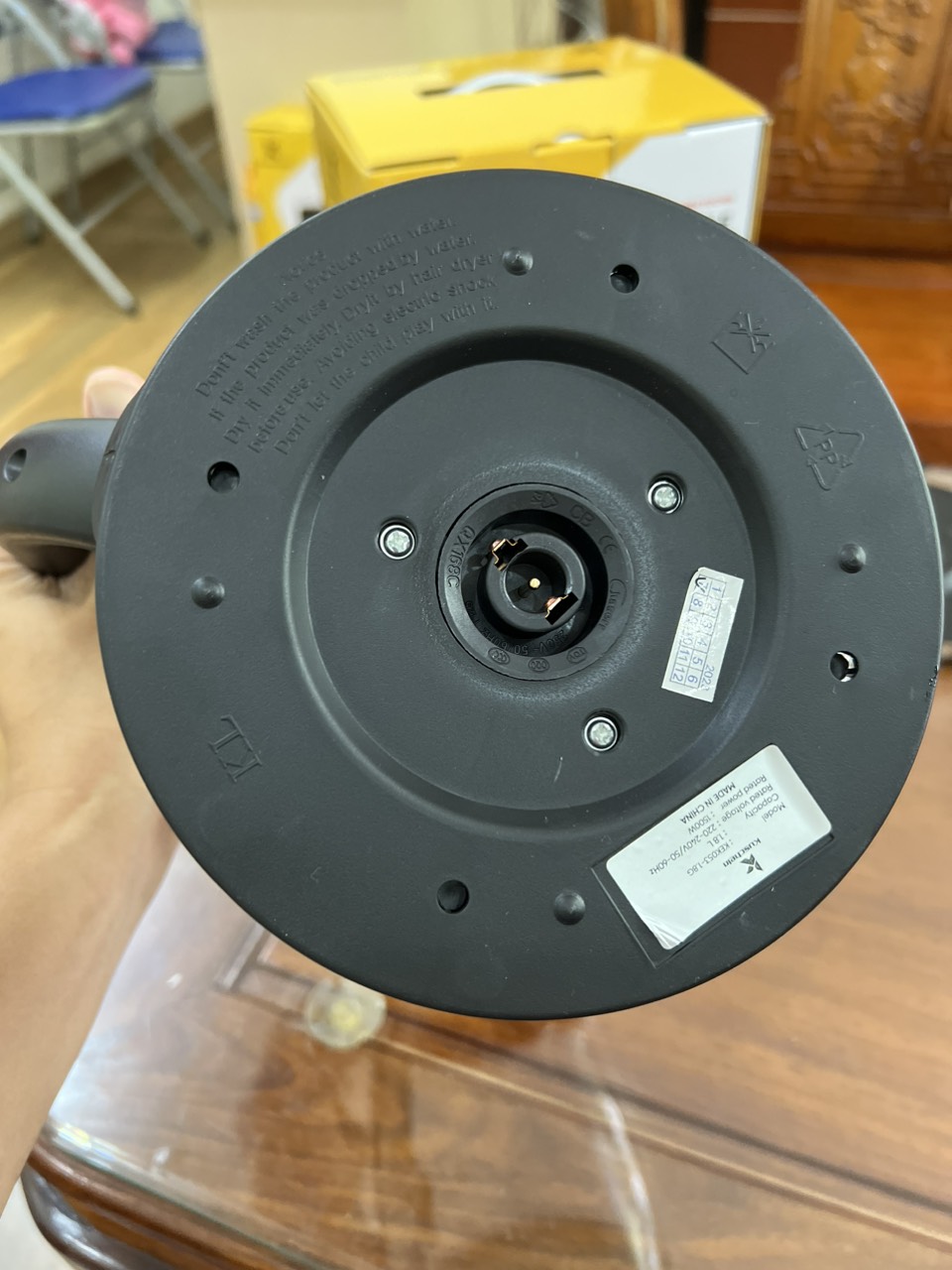 Ấm siêu tốc Kuschein 1.8L