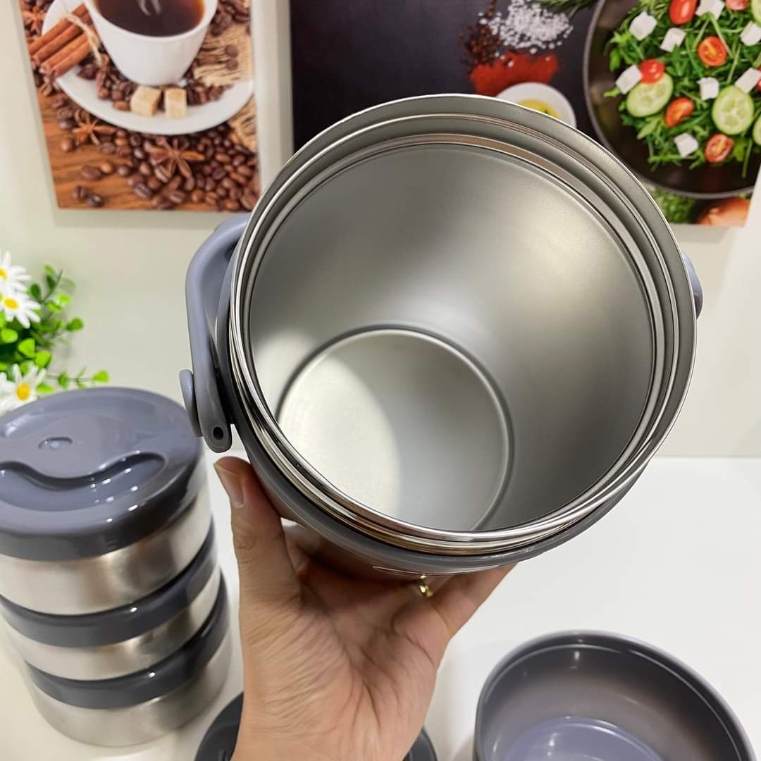 Hộp cơm giữ nhiệt Kalpen dung tích 1,8L chất liệu inox 304 KP368