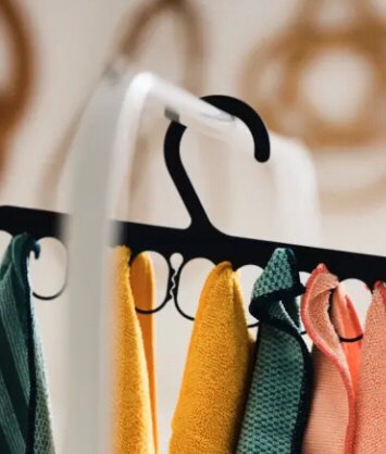 Combo 3 móc treo đồ Slibb Ikea