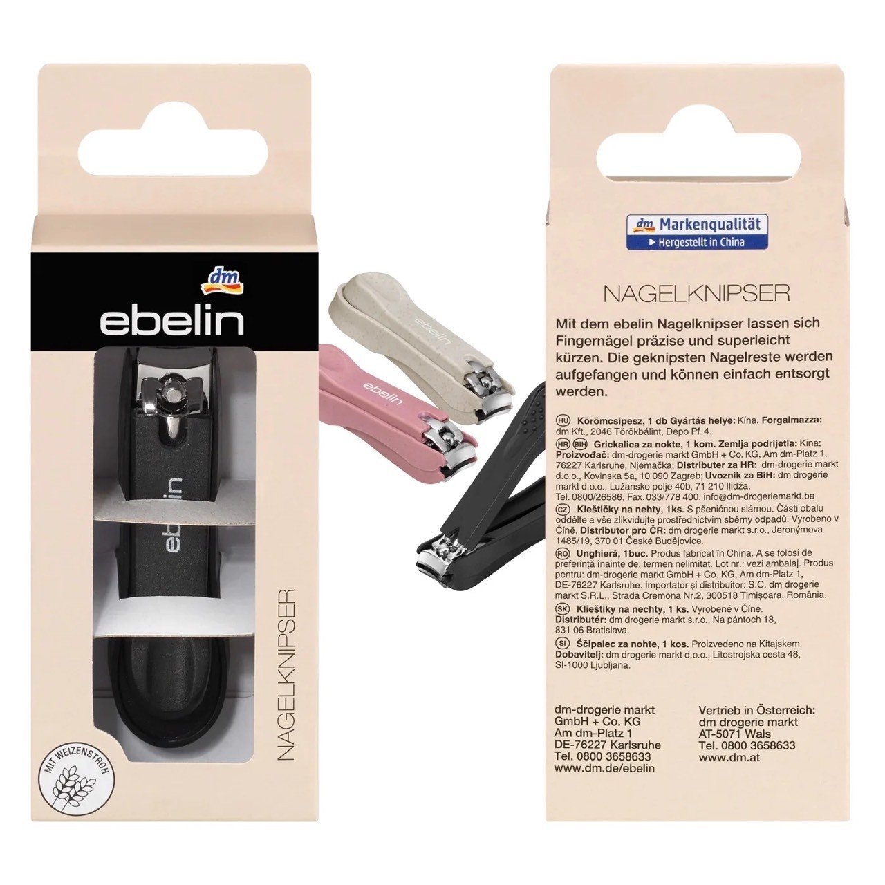 Bấm móng tay ebelin Đức