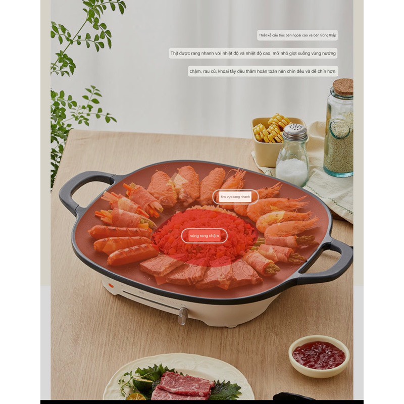 Bếp nướng điện Bear DKL-E12V