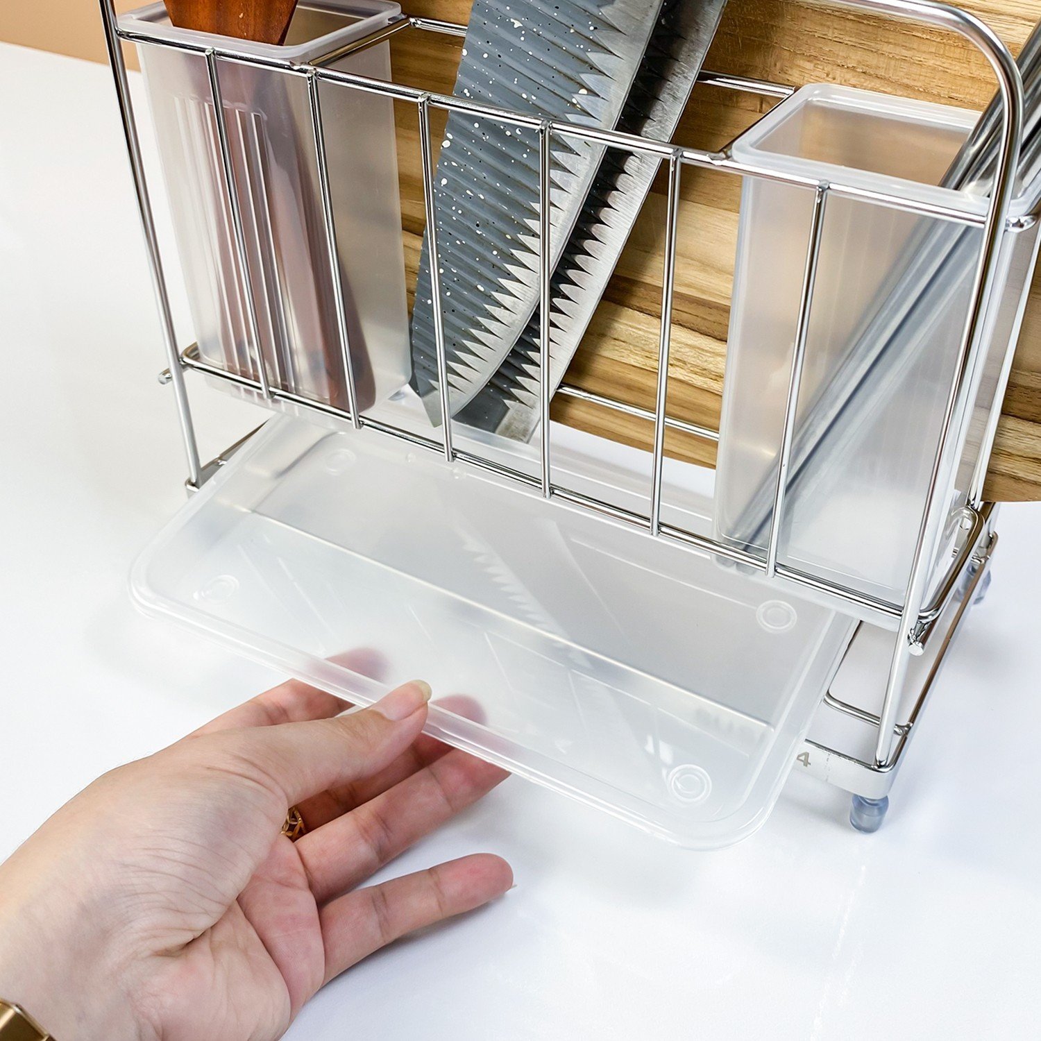 Kệ đựng dao thớt inox Gihome