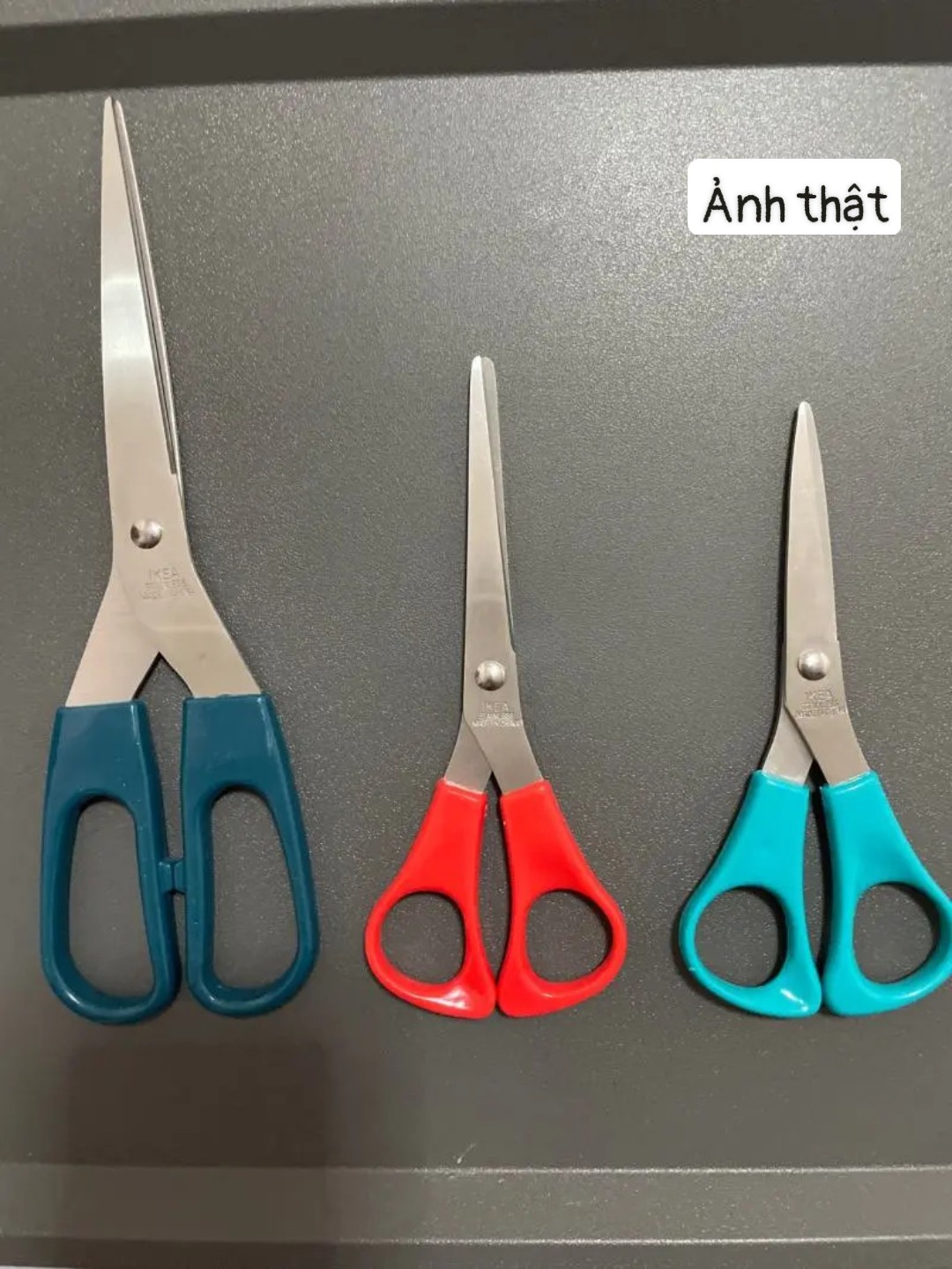 Bộ 3 kéo cắt Trojka Ikea size 14cm, 15cm, 21cm