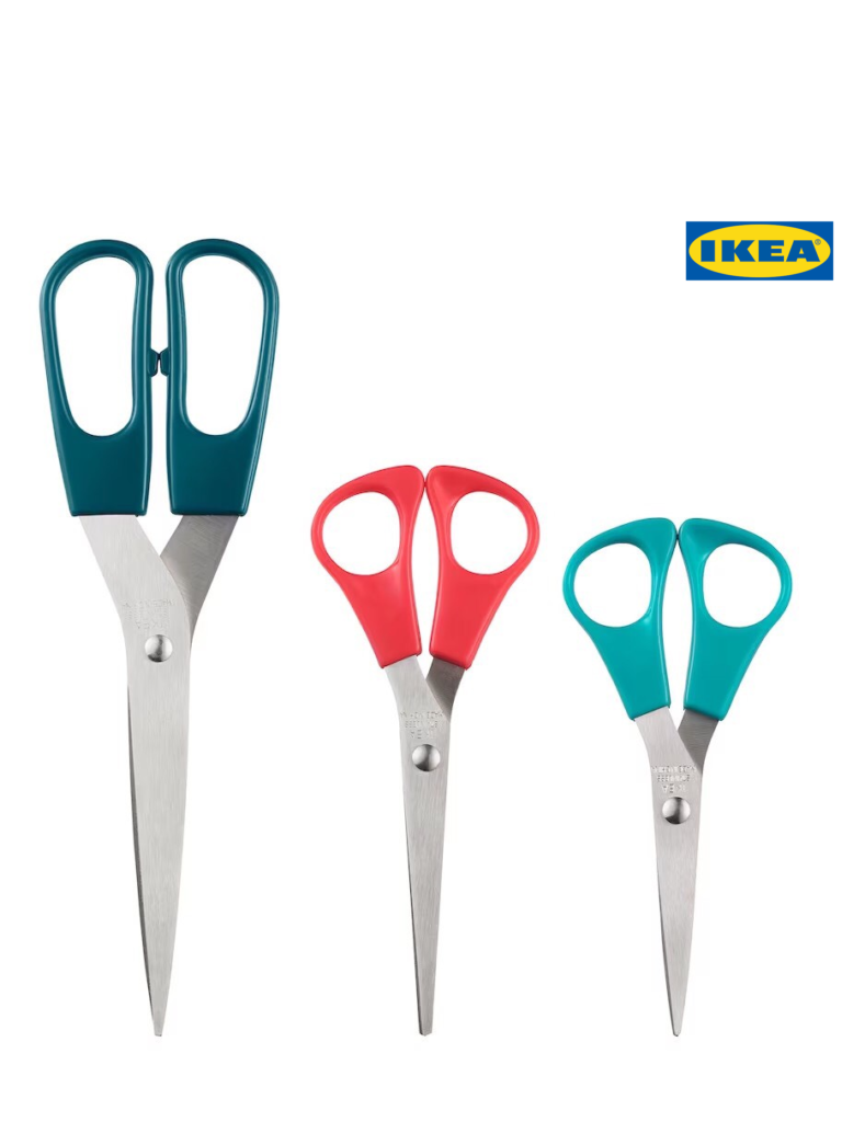 Bộ 3 kéo cắt Trojka Ikea size 14cm, 15cm, 21cm