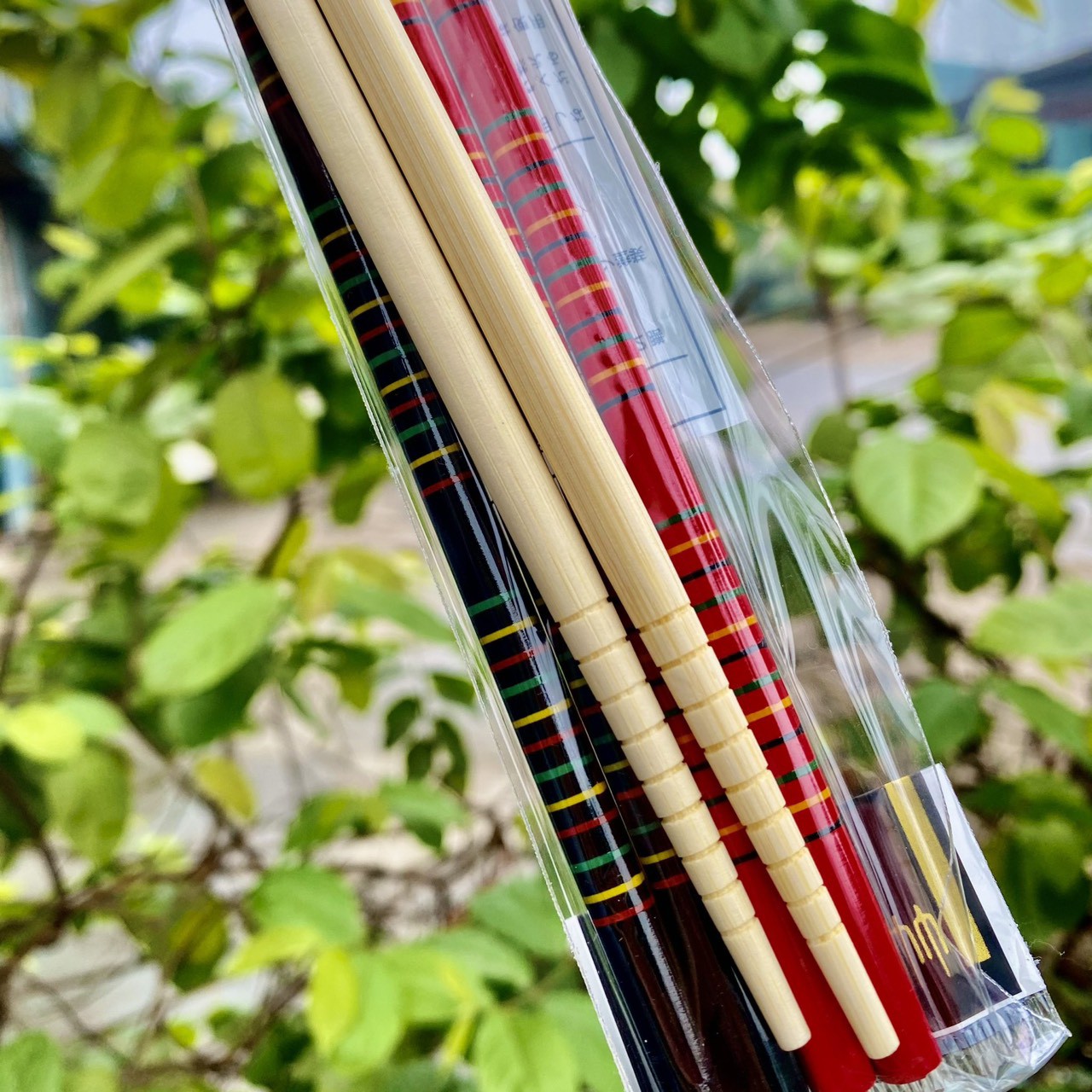 Sét 2 đôi đũa nấu bếp bằng tre dài 33cm