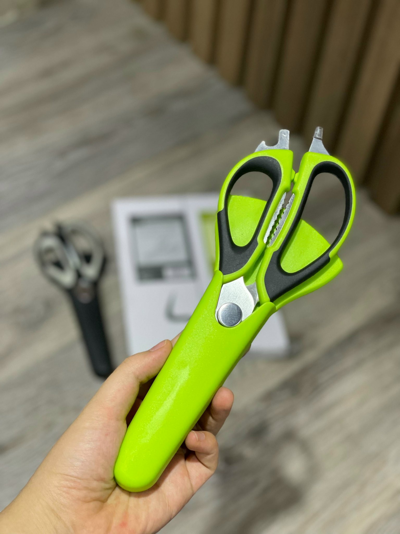 Kéo thực phẩm đa năng 8 in 1 hàng Đức HB58