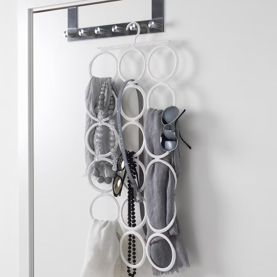 Móc treo đa năng 18 vòng ikea