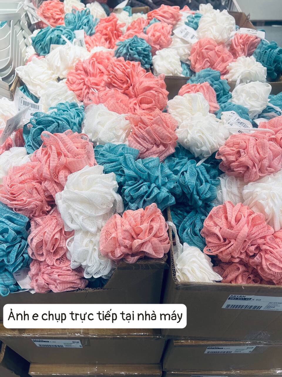 Sét 3 bông tắm có dây treo Ikea