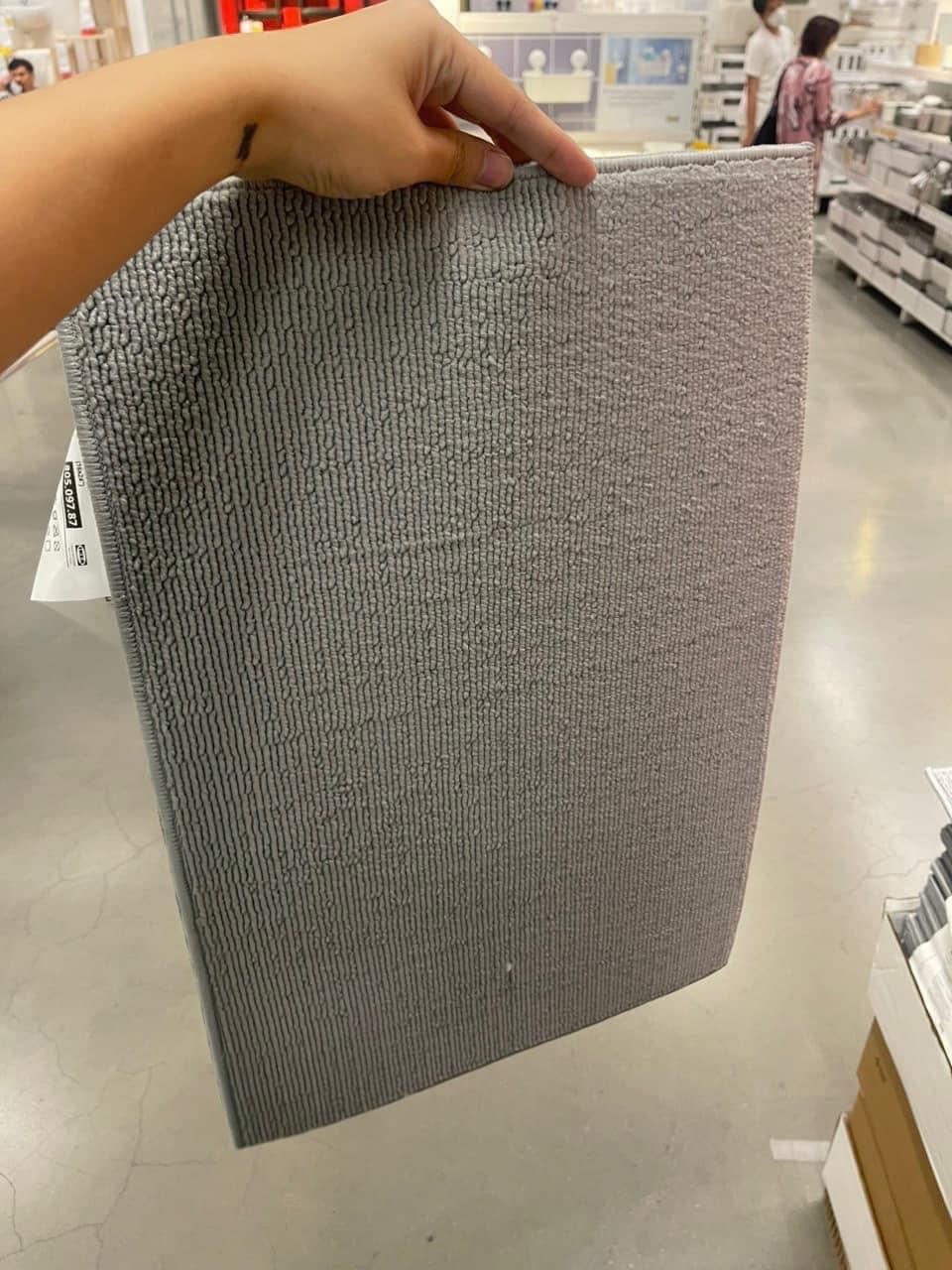 Thảm nhà tắm chống trơn trượt thấm hút tốt Ikea 60x40cm