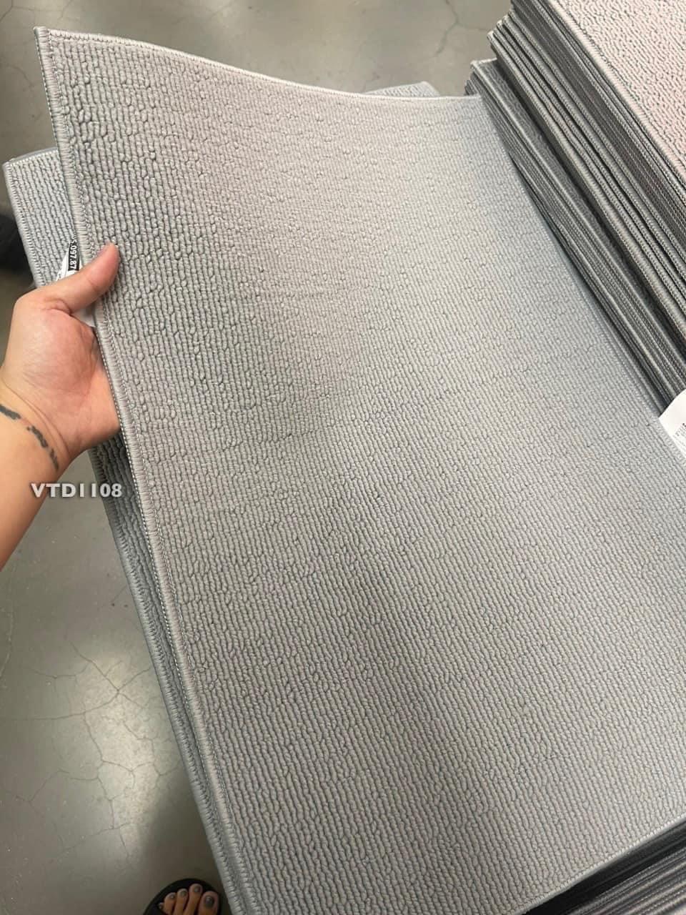 Thảm nhà tắm chống trơn trượt thấm hút tốt Ikea 60x40cm
