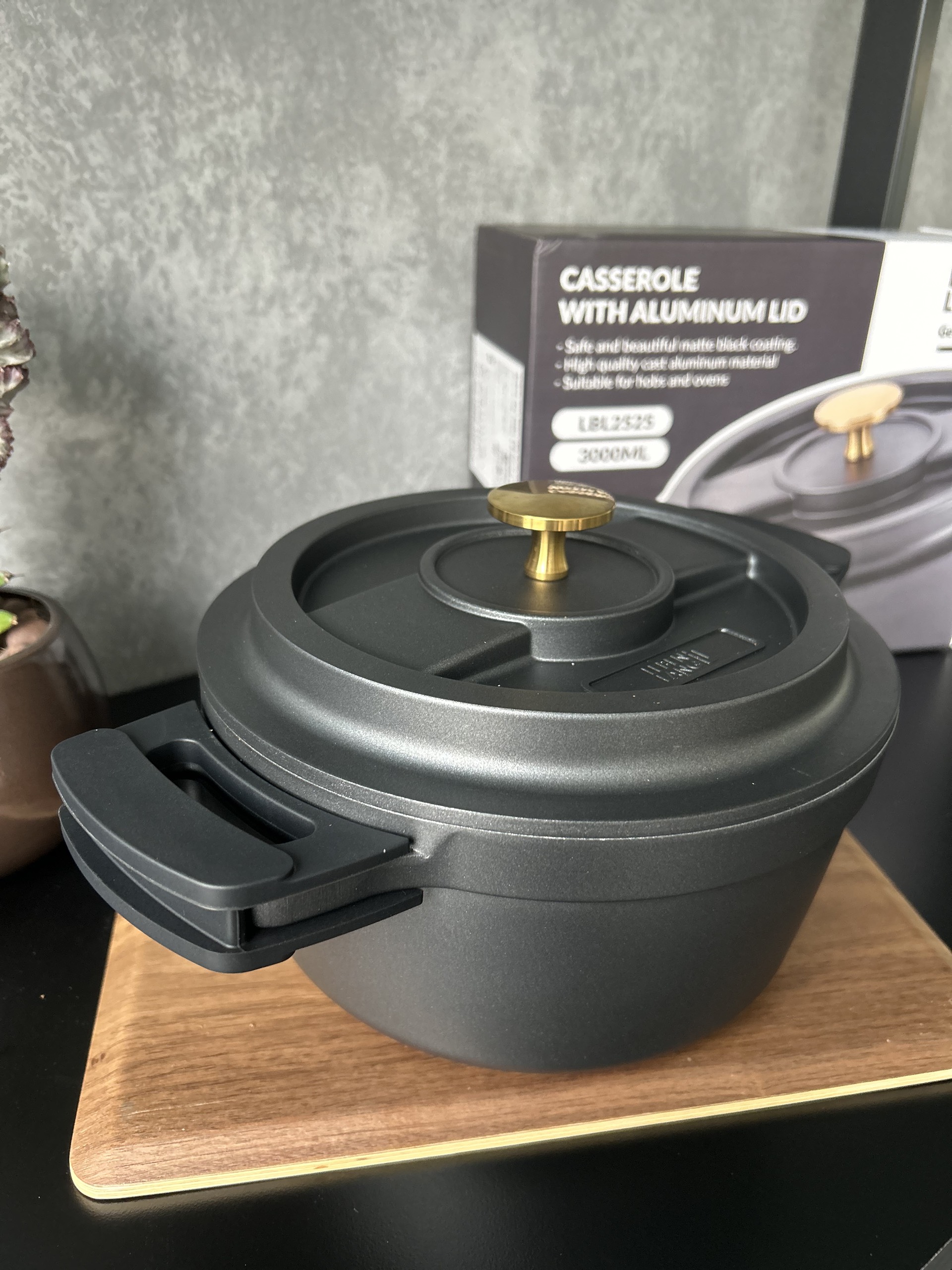 Nồi Nhôm Đúc cao cấp Lebenlang 20cm