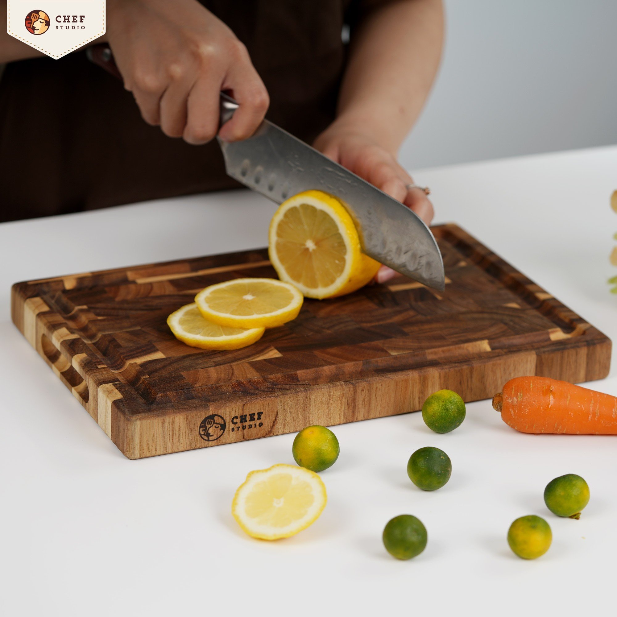 Thớt kẻ ô Chef Studio Kích thước 20 x 30x 2,5cm