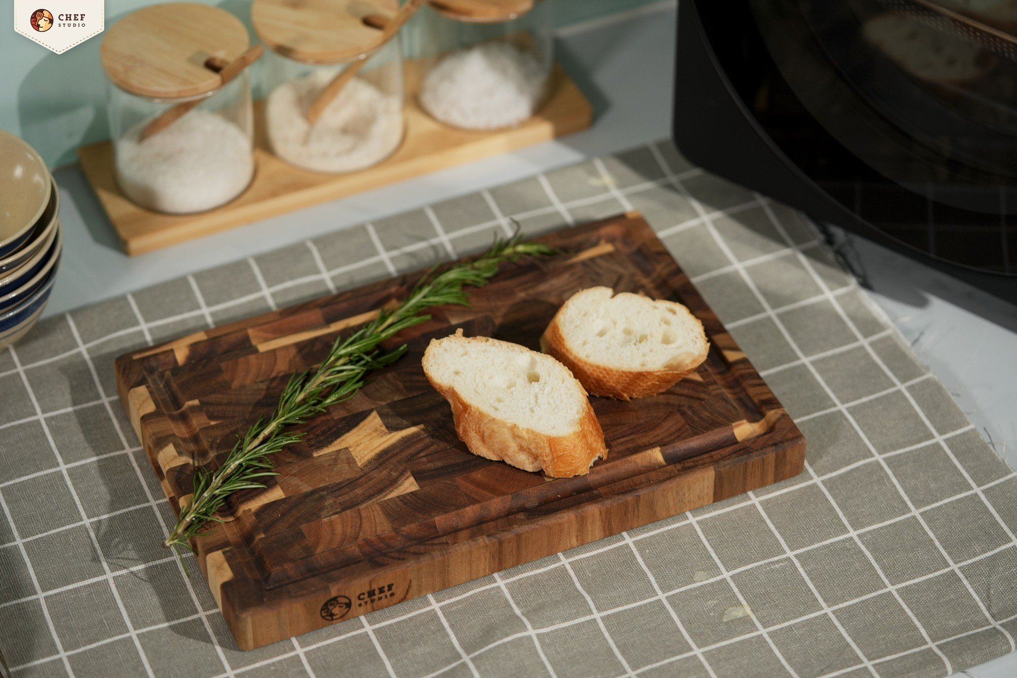 Thớt kẻ ô Chef Studio Kích thước 20 x 30x 2,5cm