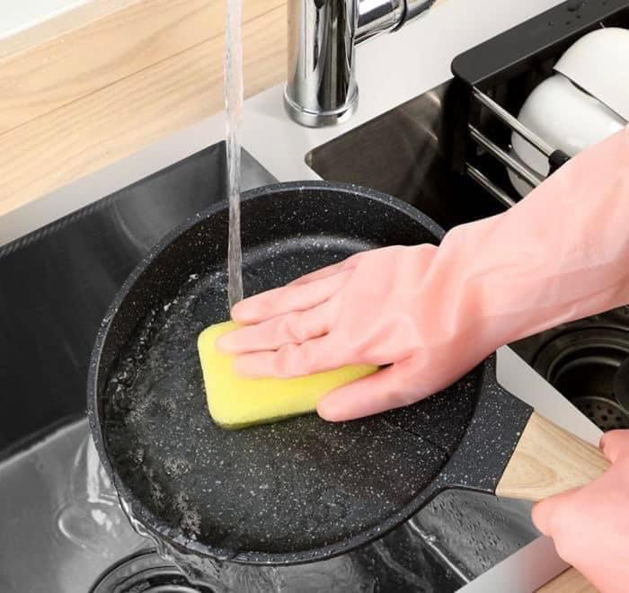 Găng tay từ cao su thiên nhiên Okamoto Nhật Bản