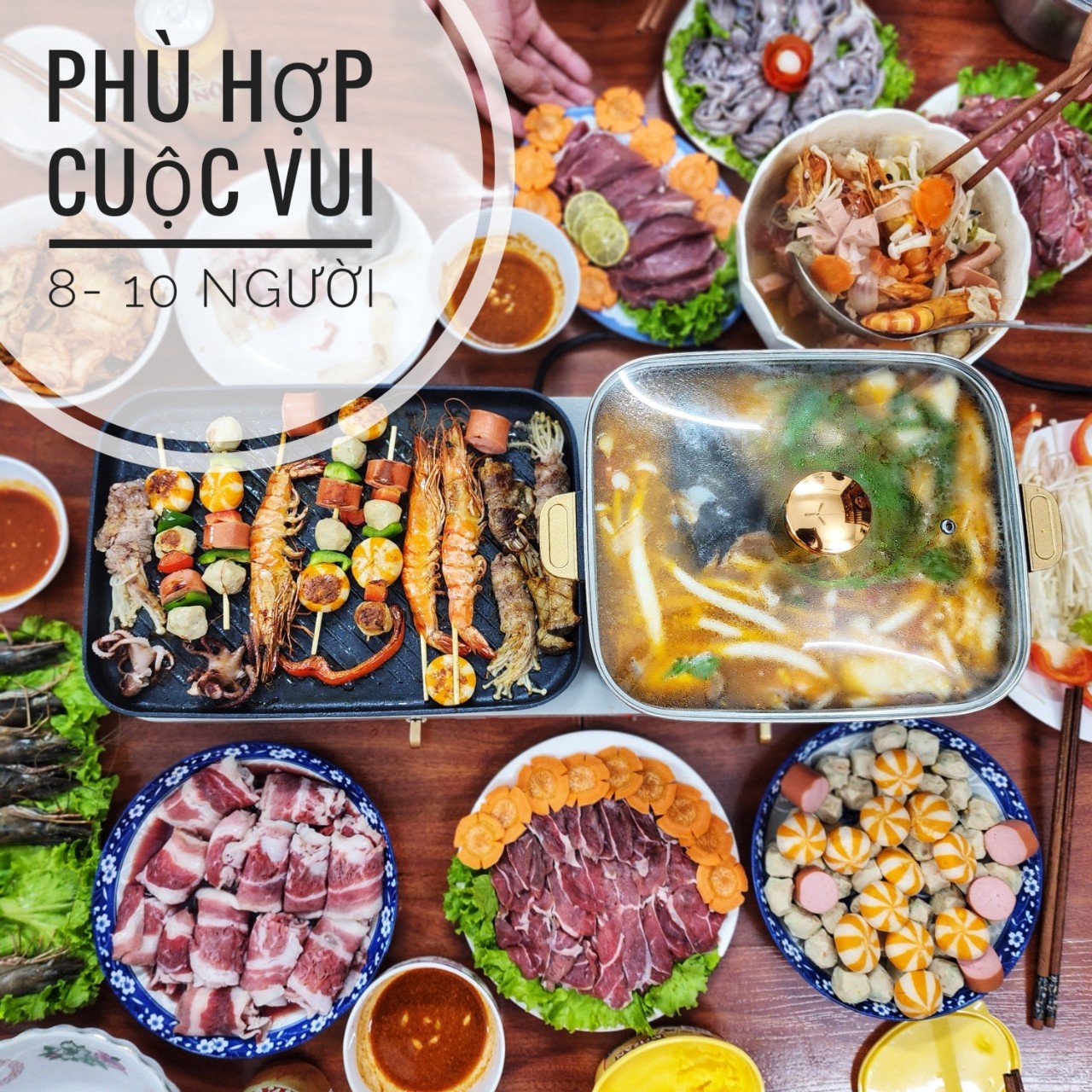 Bếp nướng lẩu đa năng Kalpen PP99 2200W