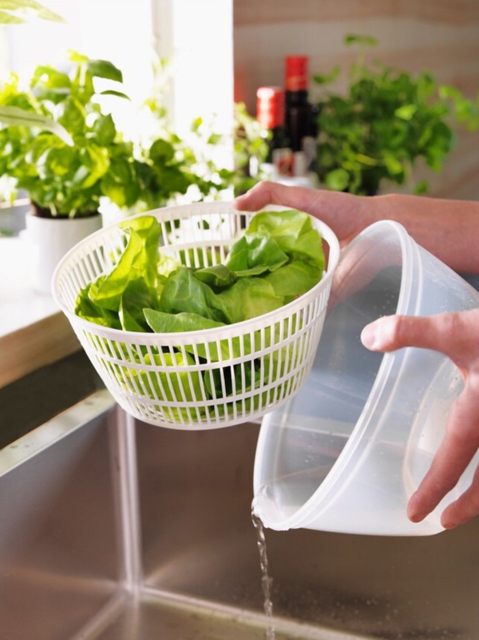 Rổ quay rau IKEA23x16.5cm