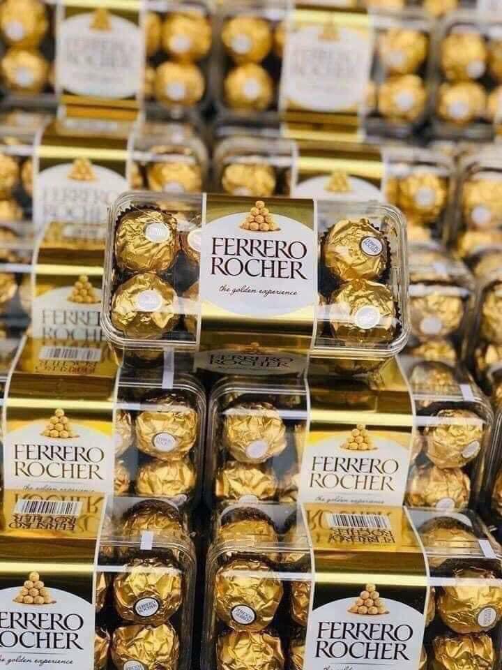 Kẹo Chocolate Ferrero Rocher Đức hộp 16 viên