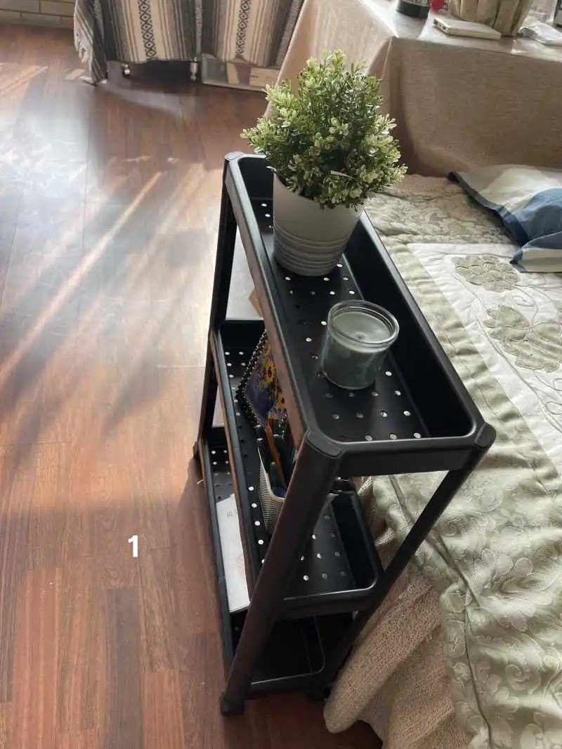 KỆ ĐỂ ĐỒ 3 TẦNG CÓ BÁNH XE ĐẨY VESKEN – HÀNG IKEA