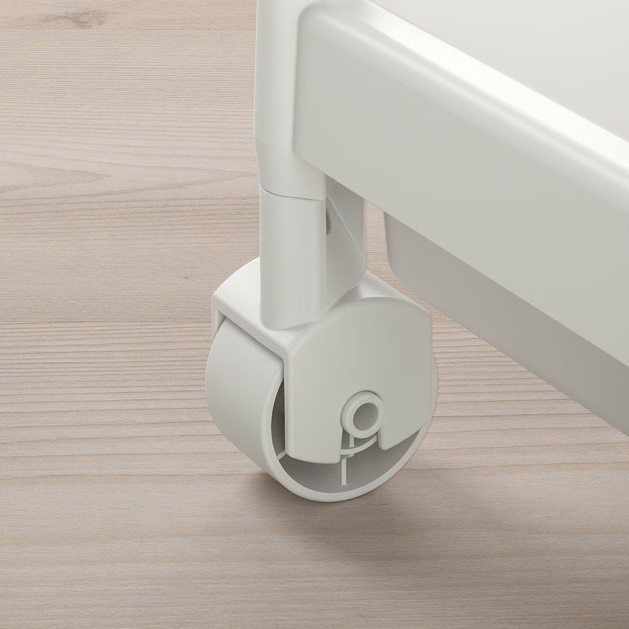 KỆ ĐỂ ĐỒ 3 TẦNG CÓ BÁNH XE ĐẨY VESKEN – HÀNG IKEA