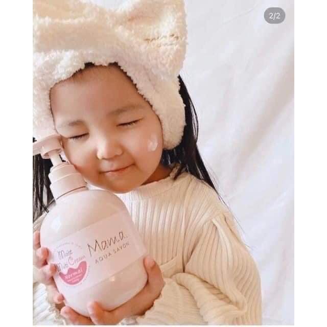 Kem chống nắng Mama Aqua Savon Nhật Bản SPF32